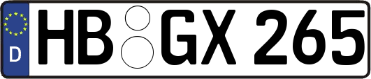 HB-GX265