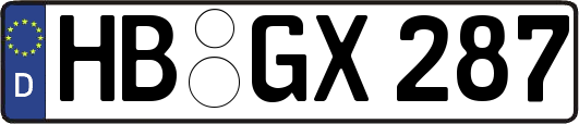 HB-GX287
