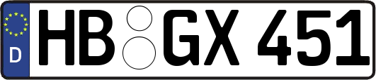 HB-GX451