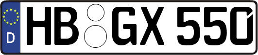 HB-GX550