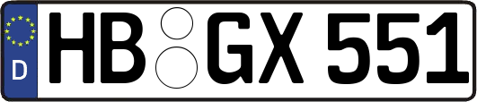 HB-GX551