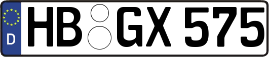 HB-GX575