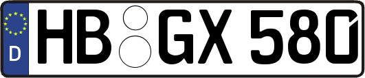 HB-GX580