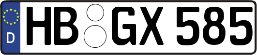 HB-GX585