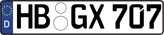 HB-GX707