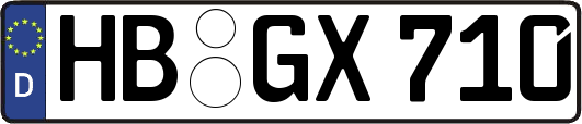HB-GX710