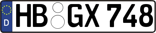 HB-GX748