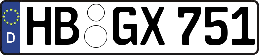HB-GX751
