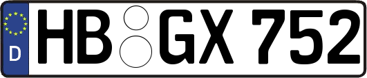 HB-GX752