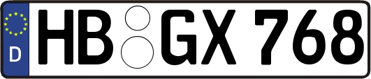 HB-GX768