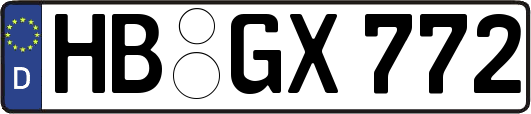 HB-GX772