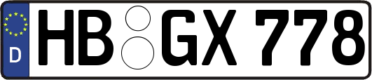 HB-GX778