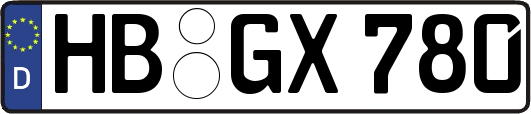 HB-GX780