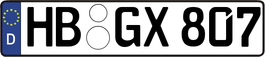 HB-GX807