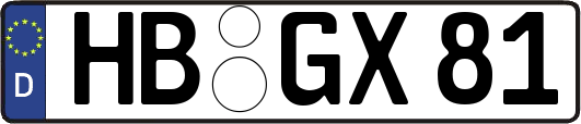 HB-GX81