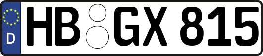 HB-GX815