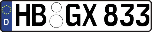 HB-GX833