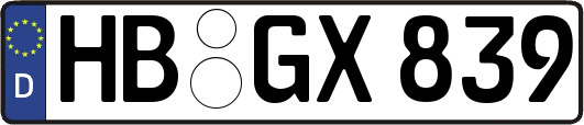 HB-GX839