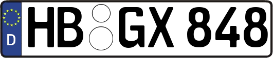 HB-GX848