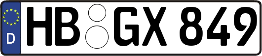 HB-GX849