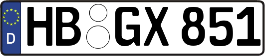 HB-GX851