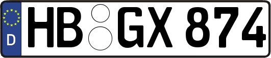 HB-GX874