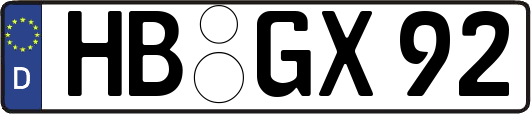 HB-GX92