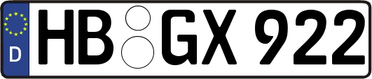 HB-GX922