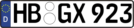 HB-GX923