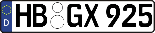 HB-GX925