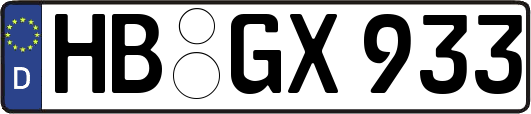 HB-GX933