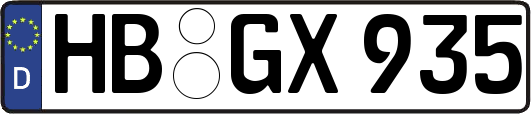 HB-GX935
