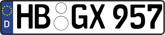 HB-GX957
