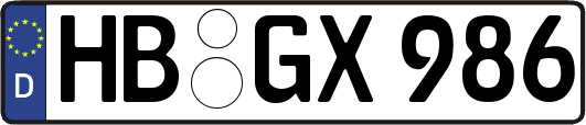HB-GX986