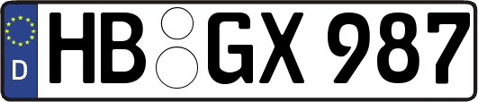 HB-GX987