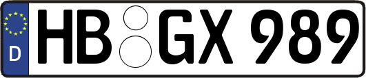 HB-GX989
