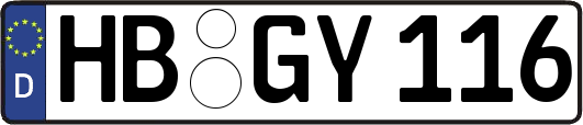 HB-GY116