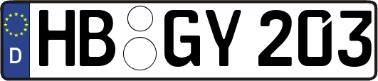 HB-GY203