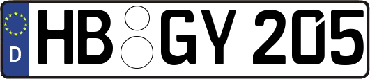 HB-GY205