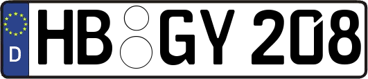 HB-GY208