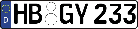 HB-GY233