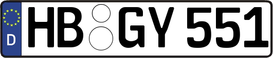 HB-GY551