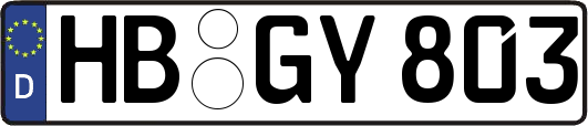 HB-GY803