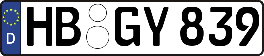 HB-GY839