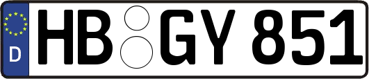 HB-GY851