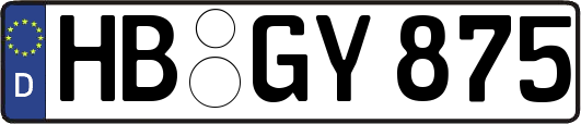 HB-GY875