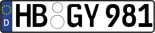 HB-GY981