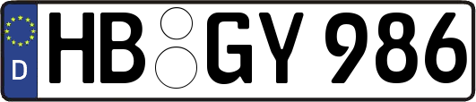HB-GY986