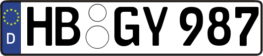HB-GY987