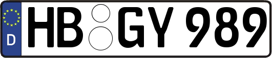 HB-GY989